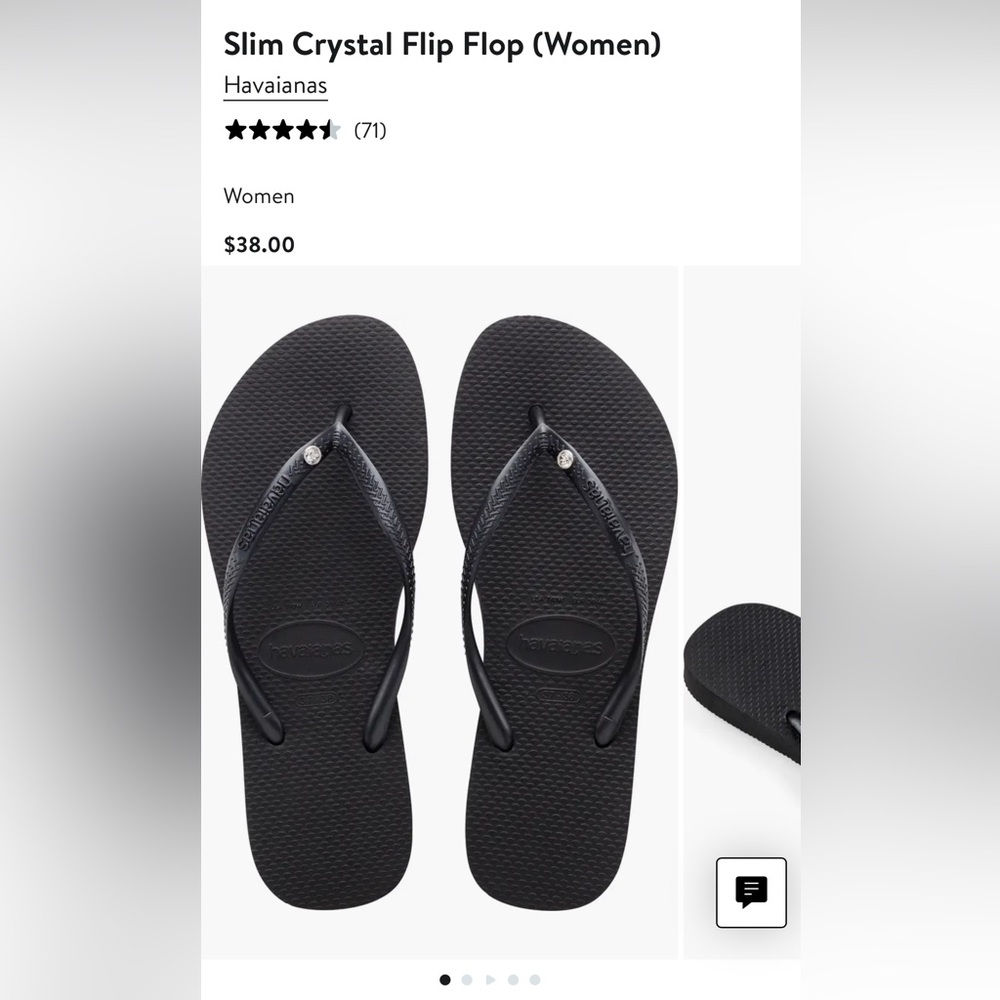 Havaianas Women's Black Sandals